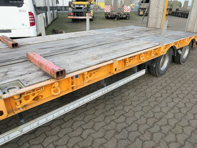 Humbaur HTD 30, Verbreiterbar, Rampen, SAF, Luftfederung  - Low loader trailer: picture 5