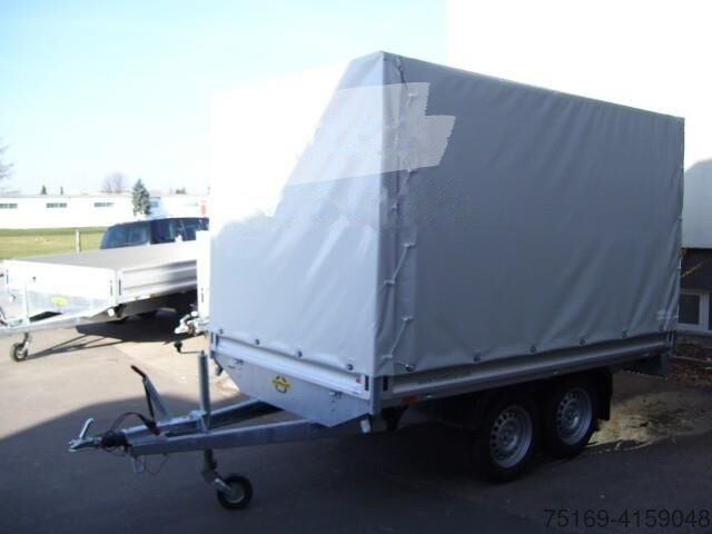 Humbaur HT 253118 Hochlader 2,5 to. mit Hochplane 200 cm - Car trailer: picture 2