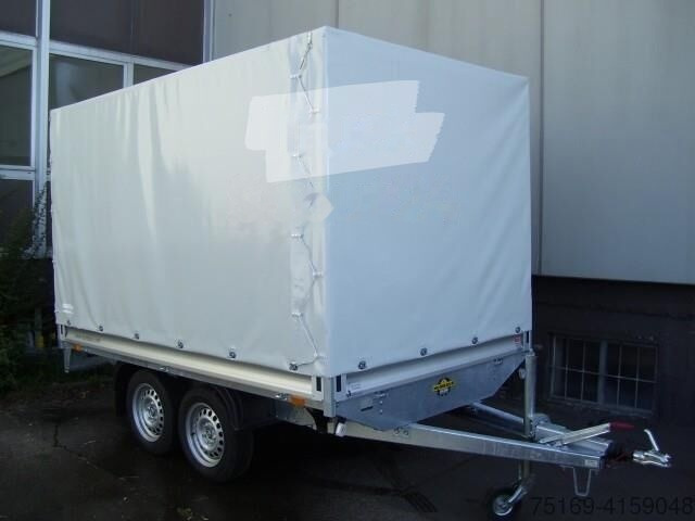Humbaur HT 253118 Hochlader 2,5 to. mit Hochplane 200 cm - Car trailer: picture 1