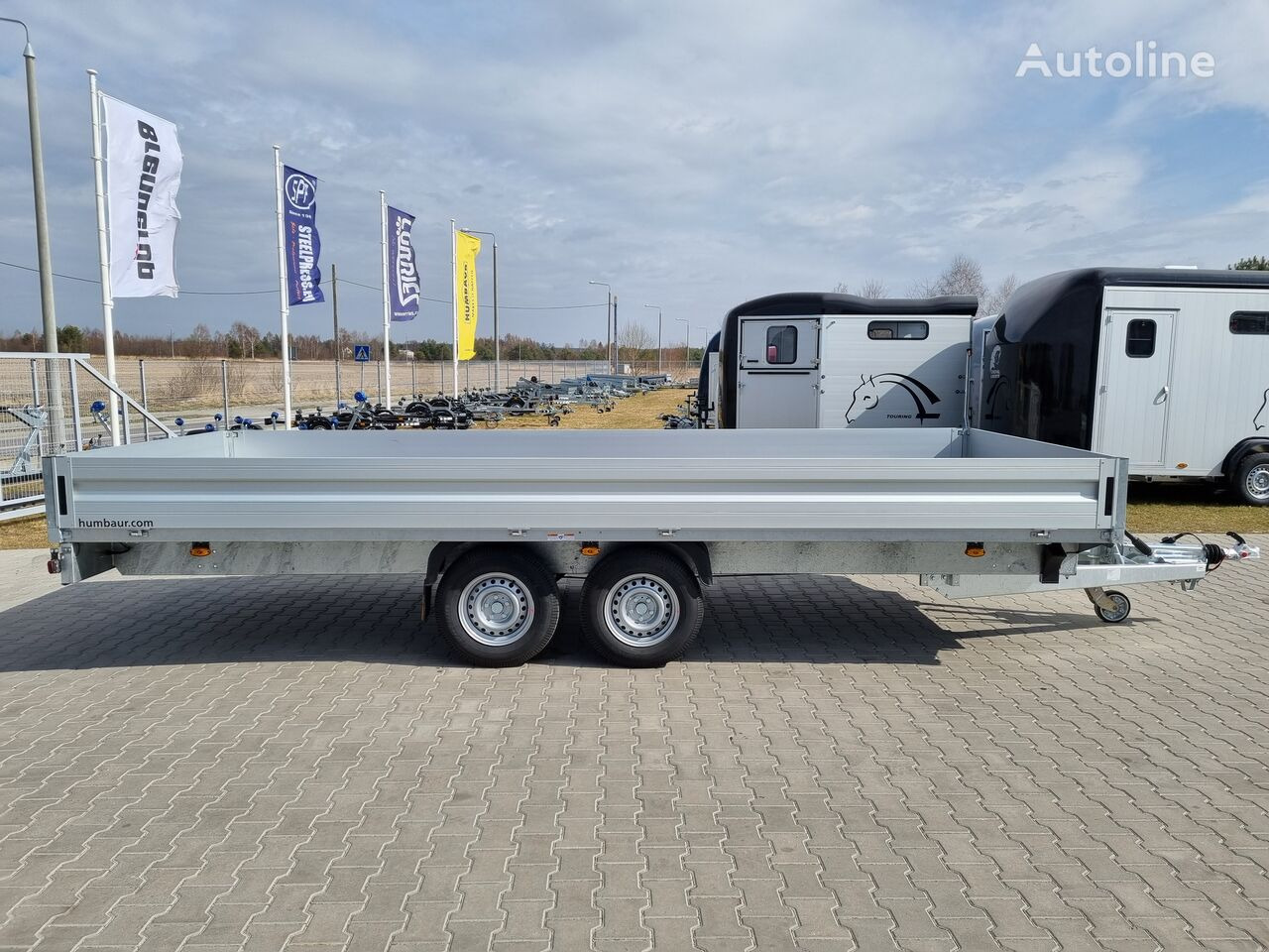 Humbaur HT 355221 GR 5,22 x 2,1m 3500kg GVW platform trailer ALU sides - Dropside/ Flatbed trailer: picture 2