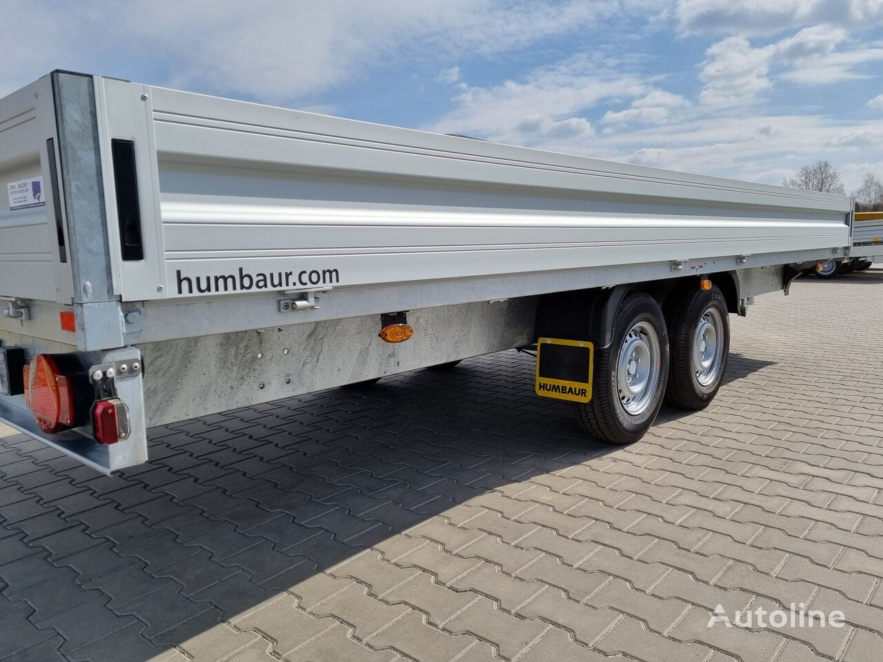 Humbaur HT 355221 GR 5,22 x 2,1m 3500kg GVW platform trailer ALU sides - Dropside/ Flatbed trailer: picture 3