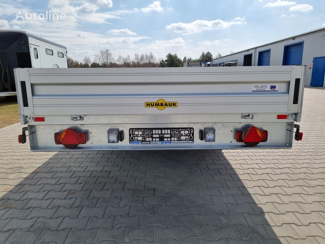 Humbaur HT 355221 GR 5,22 x 2,1m 3500kg GVW platform trailer ALU sides - Dropside/ Flatbed trailer: picture 5