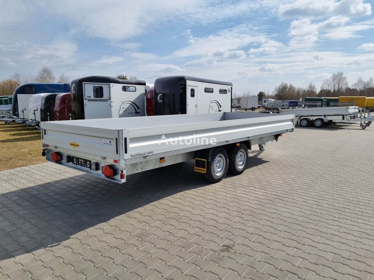 Humbaur HT 355221 GR 5,22 x 2,1m 3500kg GVW platform trailer ALU sides - Dropside/ Flatbed trailer: picture 4