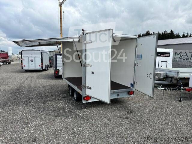 New Closed box trailer Humbaur Koffer HKN 25 32 21 20 PF30, 2,5 to. Verkaufsklappe 3185x2030x1885 mm: picture 5
