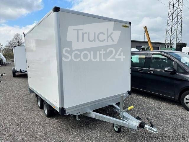 New Closed box trailer Humbaur Koffer HKN 25 32 21 20 PF30, 2,5 to. Verkaufsklappe 3185x2030x1885 mm: picture 2