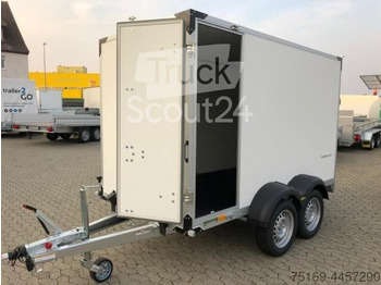 Humbaur Koffer HK 253015 18P, 2,5 to. 3040x1510x1800mm, Rampe, Seitentüre - Closed box trailer: picture 1