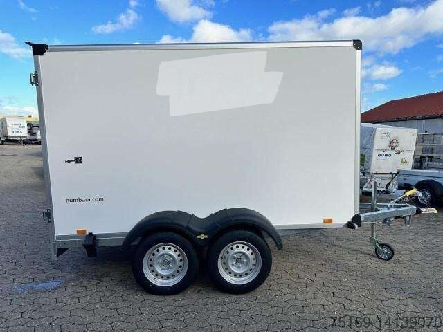 Humbaur Koffer HK 253015 18P FlexZurr, 2,5 to. 3040x1510x1800mm - Closed box trailer: picture 1