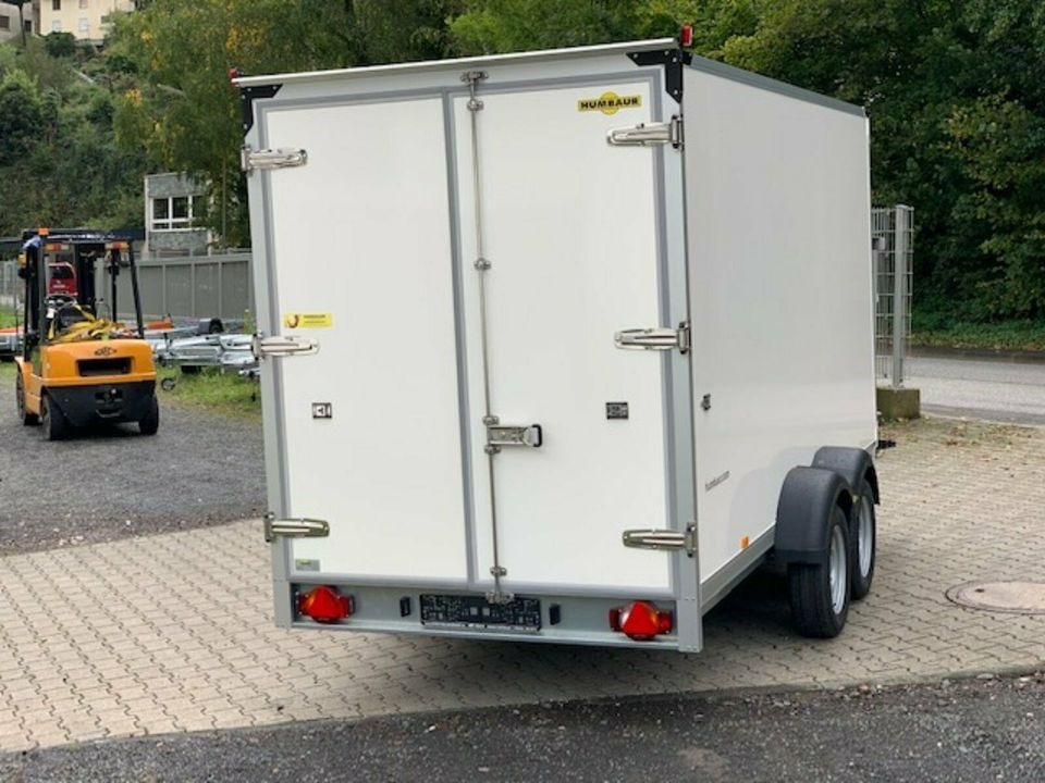 Humbaur Kofferanhänger HK 254018-20P - Plywood 4 Meter Koffer - Closed box trailer: picture 4