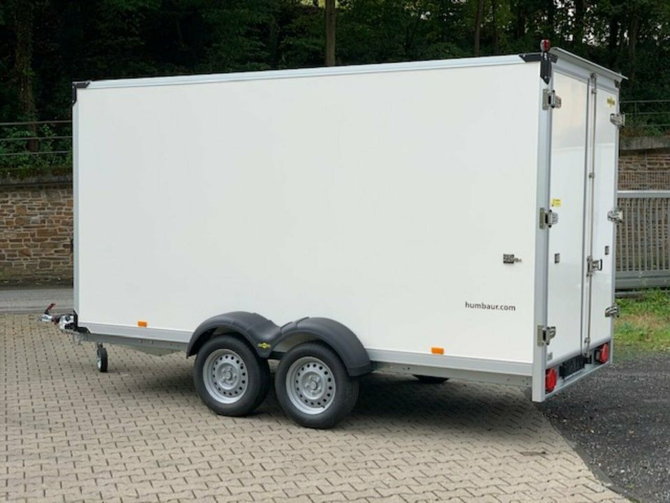 Humbaur Kofferanhänger HK 254018-20P - Plywood 4 Meter Koffer - Closed box trailer: picture 3