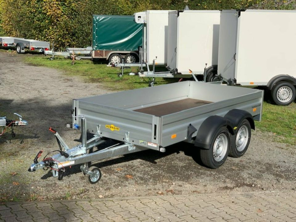 Dropside/ Flatbed trailer Humbaur PKW Anhänger HA 203015 - Vorderwand klappbar: picture 14