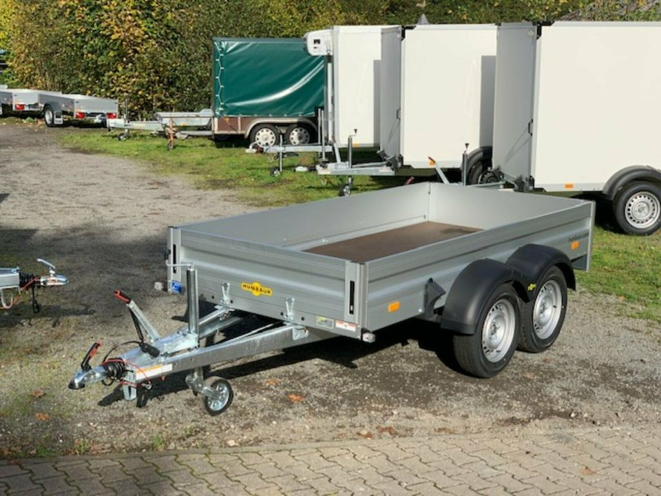 Dropside/ Flatbed trailer Humbaur PKW Anhänger HA 203015 - Vorderwand klappbar: picture 11