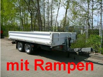 Tipper trailer Humbaur Tandemkipper mit Alu  Rampen: picture 1