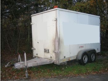 Closed box trailer Humbaur Tandemkofferanhänger: picture 1