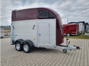 Humbaur Xanthos Aero 2400 trailer for 2 horses saddle room 2.4T GVW - Horse trailer: picture 1