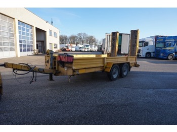 Low loader trailer for transportation of heavy machinery Humer TT8,6 Tandem-Tieflader: picture 1