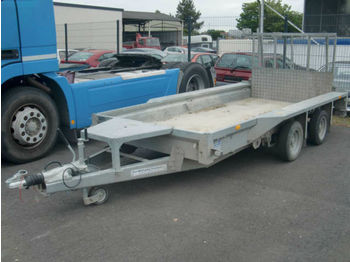 Low loader trailer for transportation of heavy machinery Ifor Williams W125 R1/3.5 Tieflader: picture 1