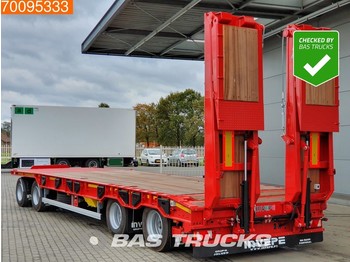 New Low loader trailer Invepe 4-axle Hydr. Rampen Steelsuspension 4 axles RDPM-4DPB 09400: picture 1