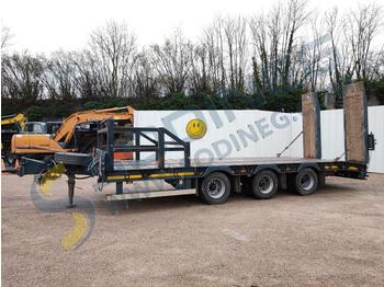 Dropside/ Flatbed trailer Invepe Porte Engins - 3 essieux: picture 1