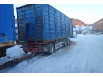 Container transporter/ Swap body trailer Istrail 3-akslet krokslep: picture 1