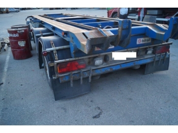 Chassis trailer Istrail krokhenger med tipp: picture 1