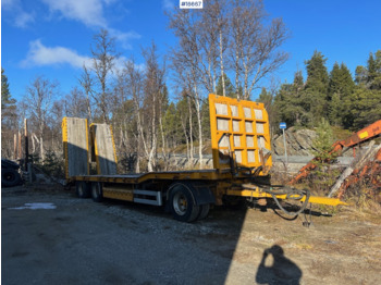 Istrail maskinslep - Low loader trailer: picture 1