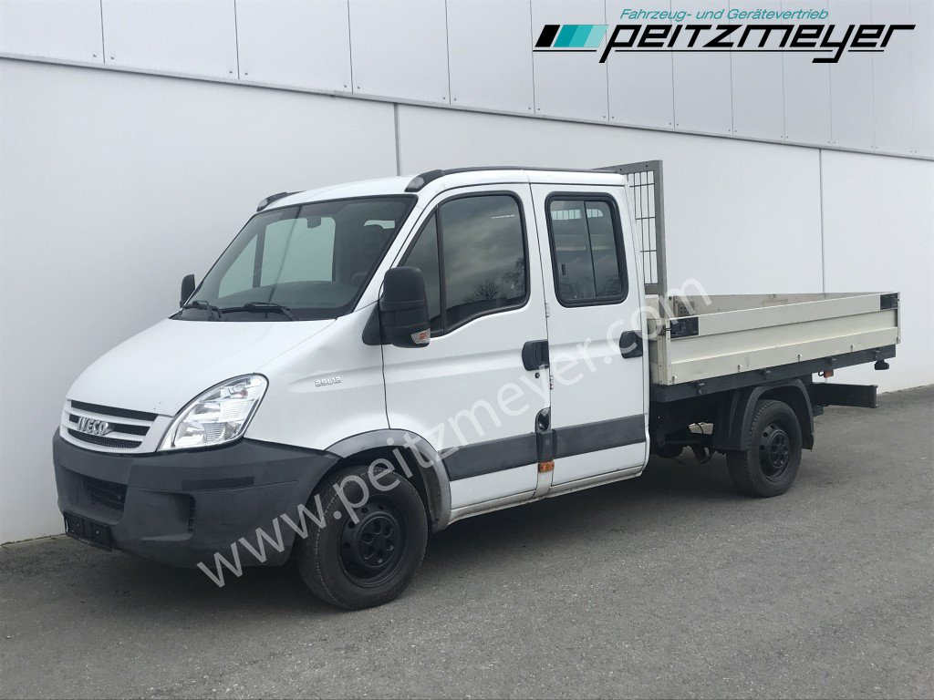 Iveco Daily 29 L 12 Doka, Pritsche, AHK 2,4 t. - Dropside/ Flatbed trailer: picture 1