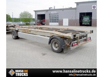 Container transporter/ Swap body trailer JUNG 2-ACHS ABROLLANHÄNGER TÜV BIS 03/2012: picture 1