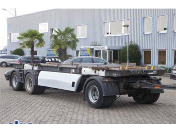 Container transporter/ Swap body trailer JUNG,Absetzcontainer 3-achser, Tüv neu, Scheiben: picture 1