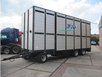 Closed box trailer for transportation of animals Jumbo veeaningwagen: picture 1