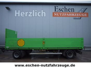 Dropside/ Flatbed trailer Junge Drehschemel Pritschenanhg, Containerverr.: picture 1