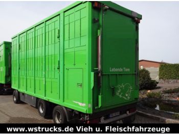 Livestock trailer KABA 3 Stock Lüfter   Vollalu: picture 1