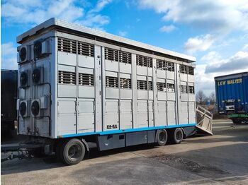 Livestock trailer KABA  3 Stock ausfahrbares Dach: picture 1