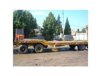 Low loader trailer for transportation of heavy machinery KASSBOHRER TLÜ32: picture 1