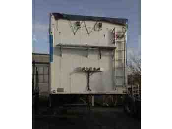 Closed box trailer for transportation of bulk materials KNAPEN KOWF 300-1: picture 1