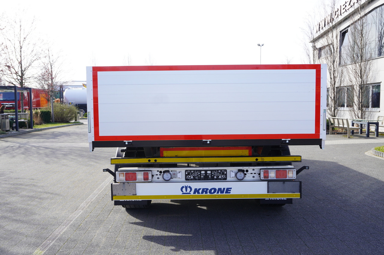 KRONE Construction trailer / Flatbed 18 pallets / NEW year 2024 - Dropside/ Flatbed trailer: picture 5