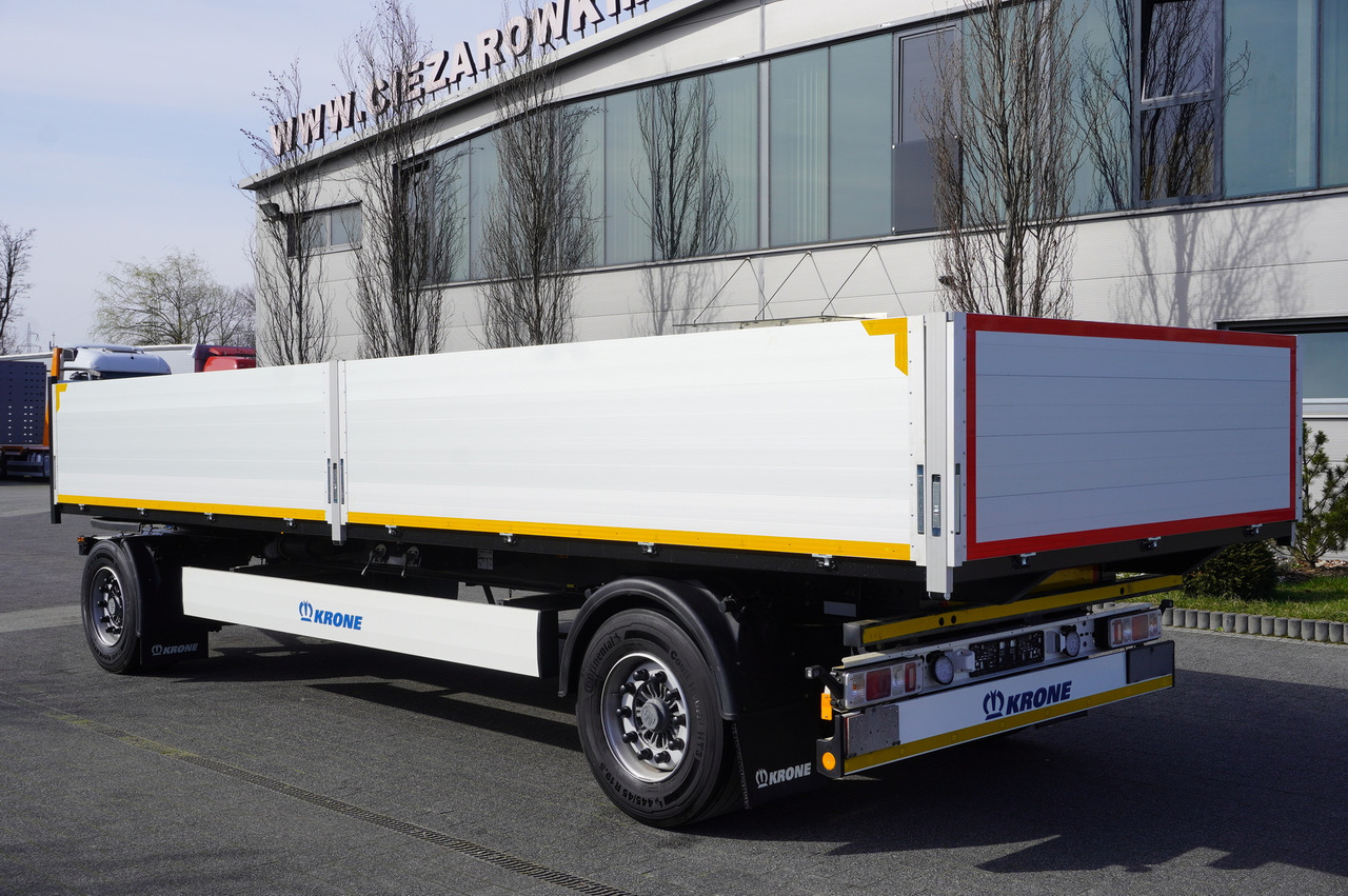 KRONE Construction trailer / Flatbed 18 pallets / NEW year 2024 - Dropside/ Flatbed trailer: picture 4