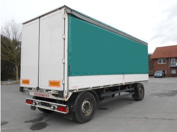 Curtainsider trailer KRUKENMEIER - 18 T. Pritsche 7,3 m: picture 1