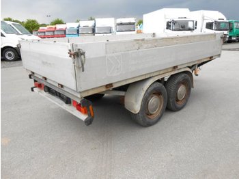 Dropside/ Flatbed trailer KRUKENMEIER - 2 T. TANDEM HOCHL.: picture 1