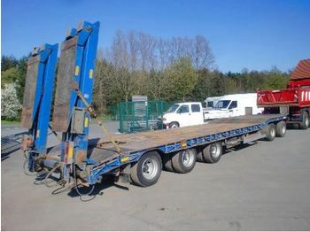Low loader trailer for transportation of heavy machinery KRUKENMEIER TIEFLADER 50 T. / TPR 50: picture 1