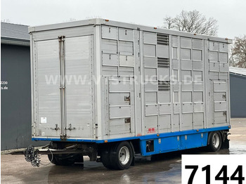 Ka-Ba 4.Stock Anhänger Aggregat, Tränke, Hubdach  - Livestock trailer: picture 1