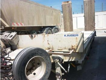 Dropside/ Flatbed trailer Kaiser PORTE ENGIN SPT 214F: picture 1