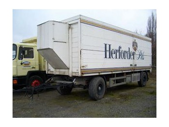 Closed box trailer for transportation of drinks Kässbohrer Getränkehänger m.Kühlung: picture 1