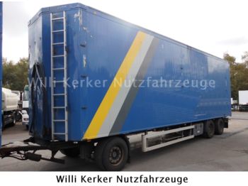 Closed box trailer Knapen 3 Achs Schubboden 73 m3: picture 1