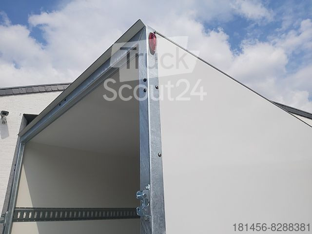 Kofferanhänger mit Seitentür Heckrampe 420x200x210 - Closed box trailer: picture 4