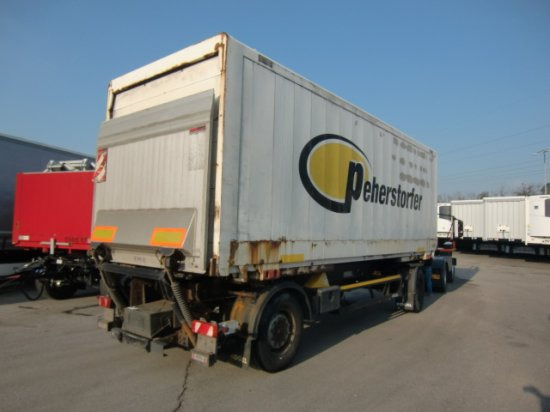 Kögel AW 18 Lafette mit Aufbau - Container transporter/ Swap body trailer: picture 4