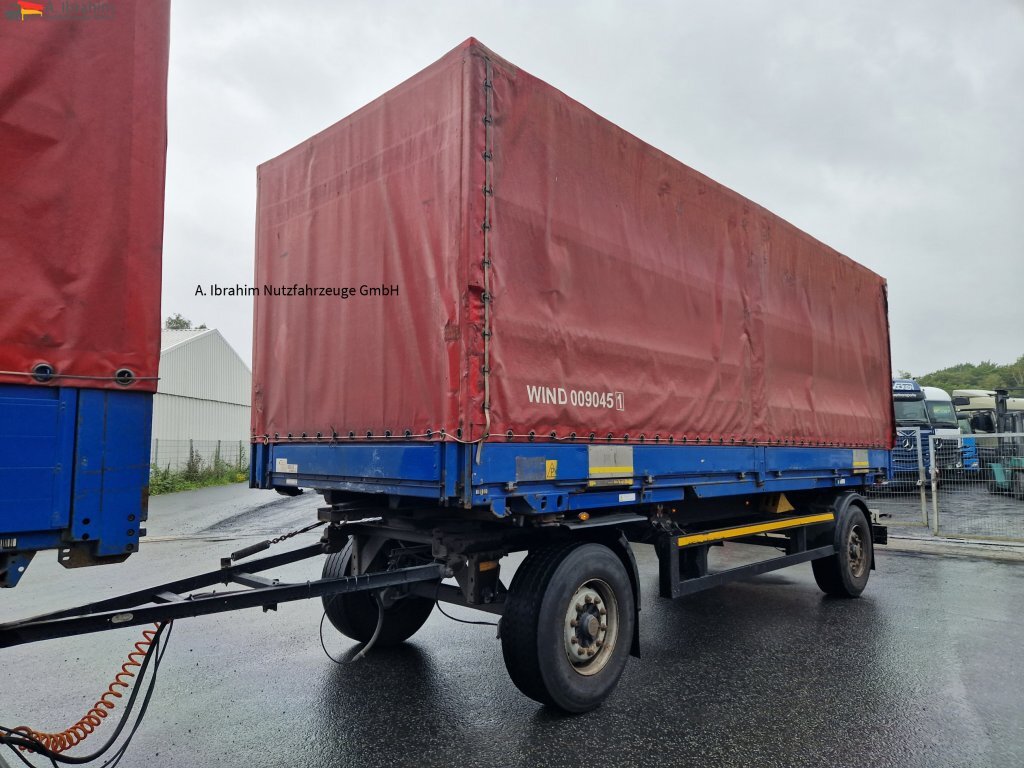Kögel Aw 18 sehr sauber, mit Brücke - Container transporter/ Swap body trailer: picture 1
