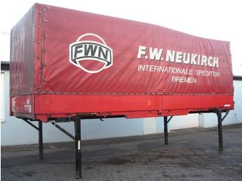 Curtainsider trailer Kögel EN 74 Wechspritsche 7.45m 2 x vorhanden!: picture 1