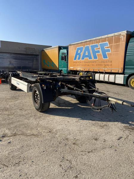 Krone 2- Achs Lafette  !! HU/ TÜV NEU !! - Container transporter/ Swap body trailer: picture 4