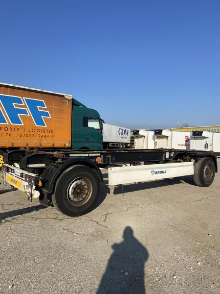 Krone 2- Achs Lafette  !! HU/ TÜV NEU !! - Container transporter/ Swap body trailer: picture 2