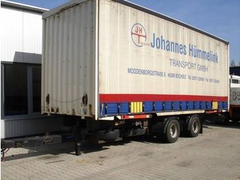Container transporter/ Swap body trailer Krone 2x BDF Jumbo BDF 7,82 Brücke Hydraulisches Dach: picture 1